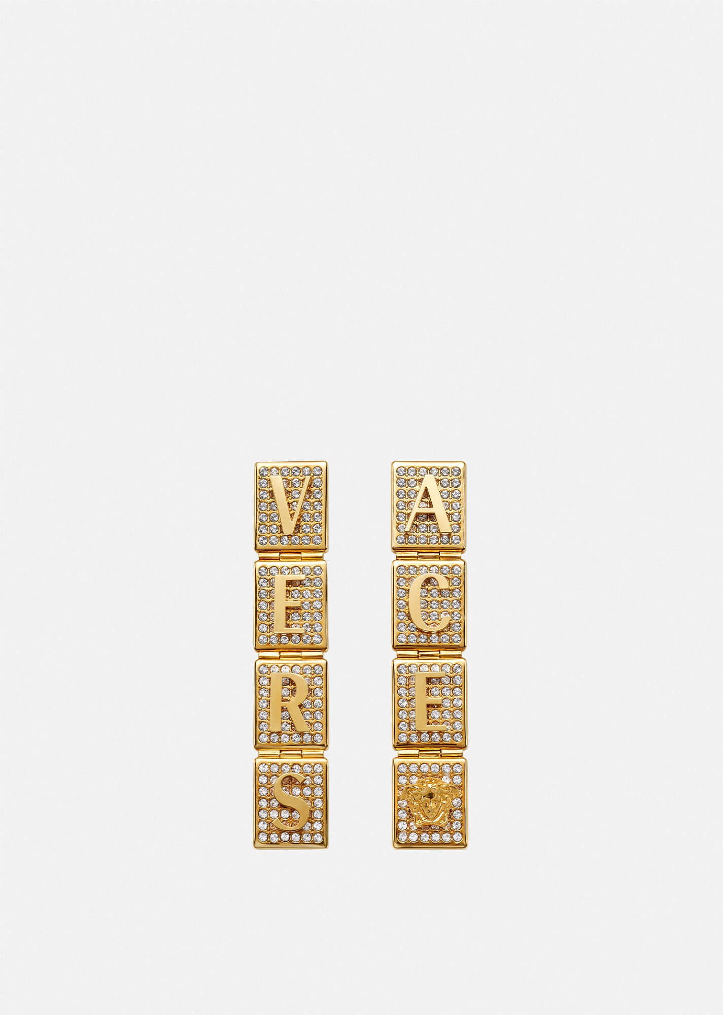 Crystal Versace Tiles Earrings - 1