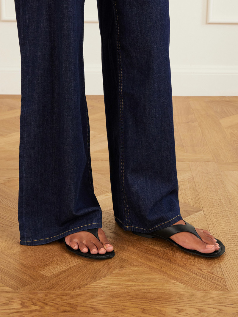 JAMIE HALLER The San Diego Leather Thong Sandals outlook