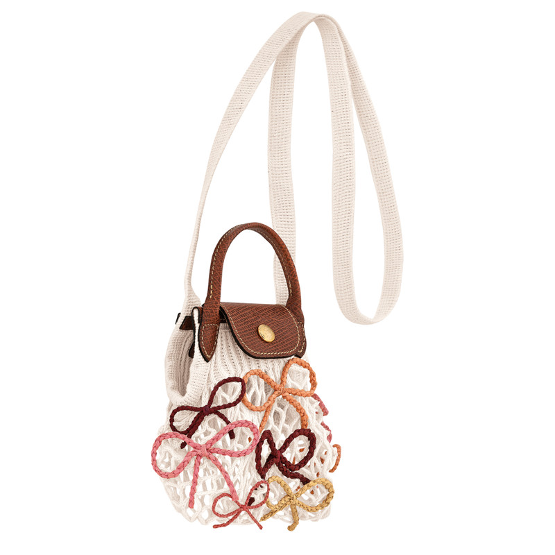 Le Pliage Collection Mesh bag Ecru - Canvas 2