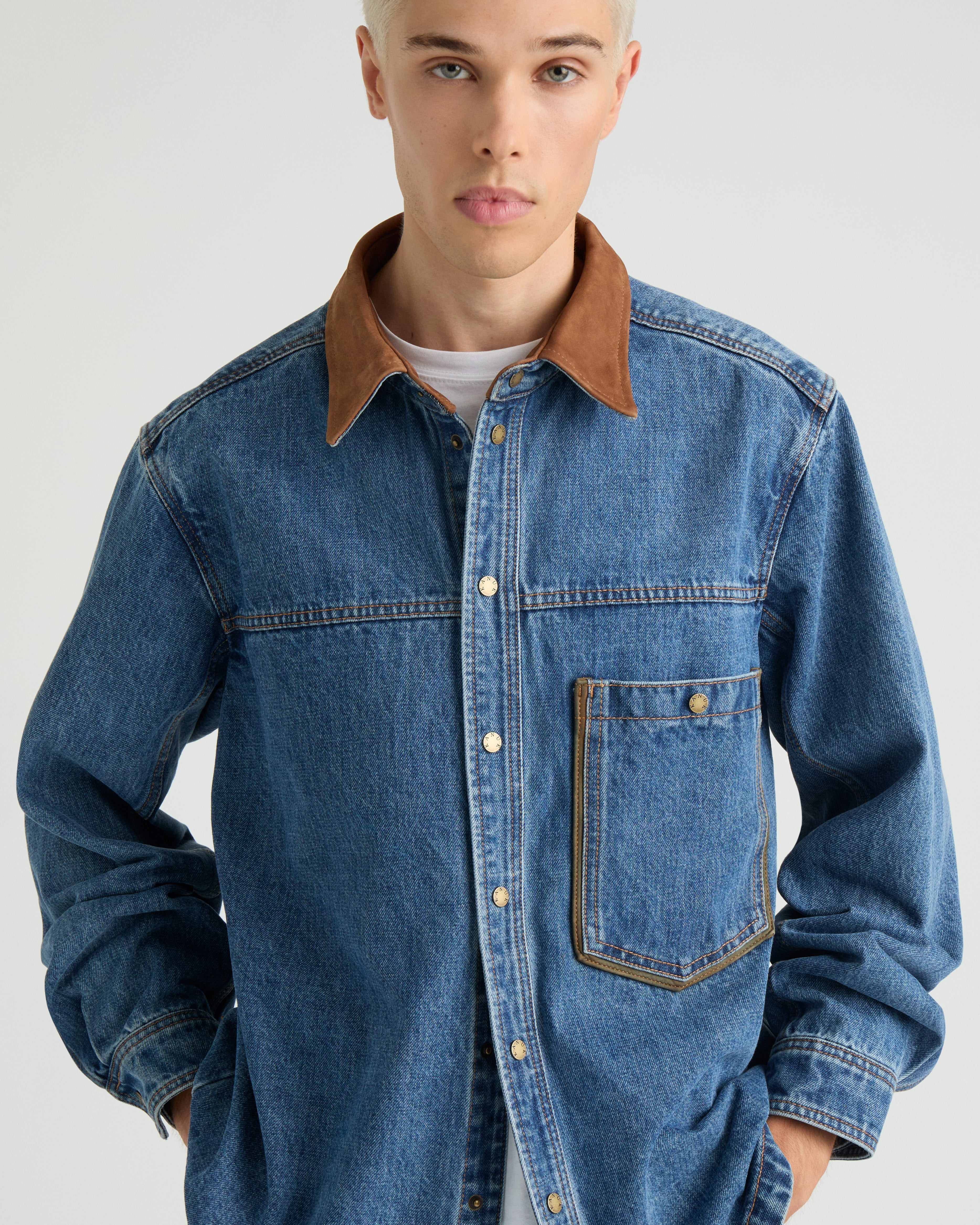 Brisebois Denim Overshirt - 5