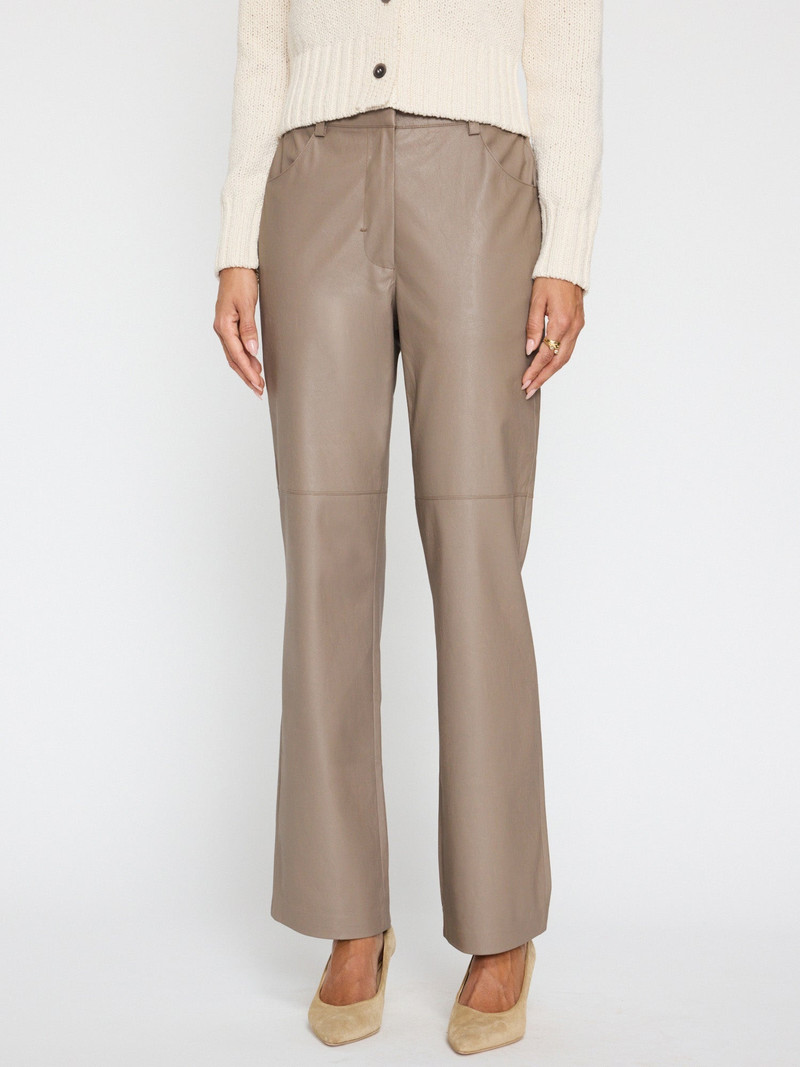 The Lara Vegan Leather Pant 1