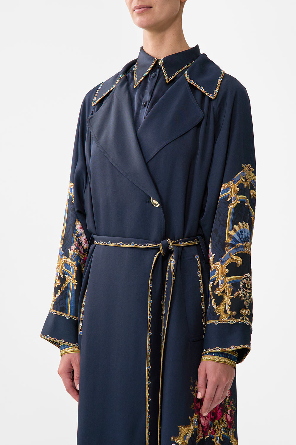 PLEATED BACK TRENCH - 5