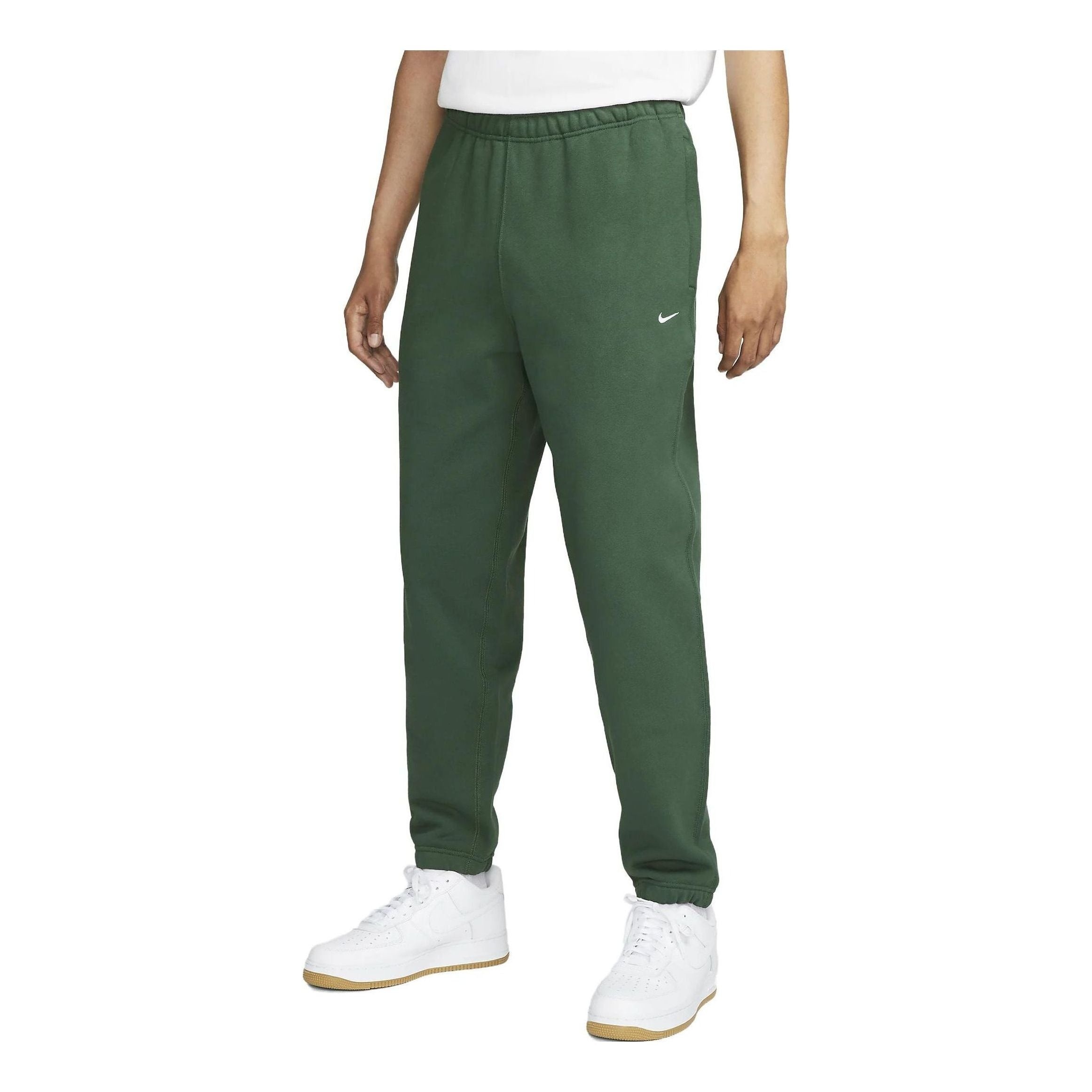 Nike Solo Swoosh Sweatpants 'Green' DX1364-323 - 2