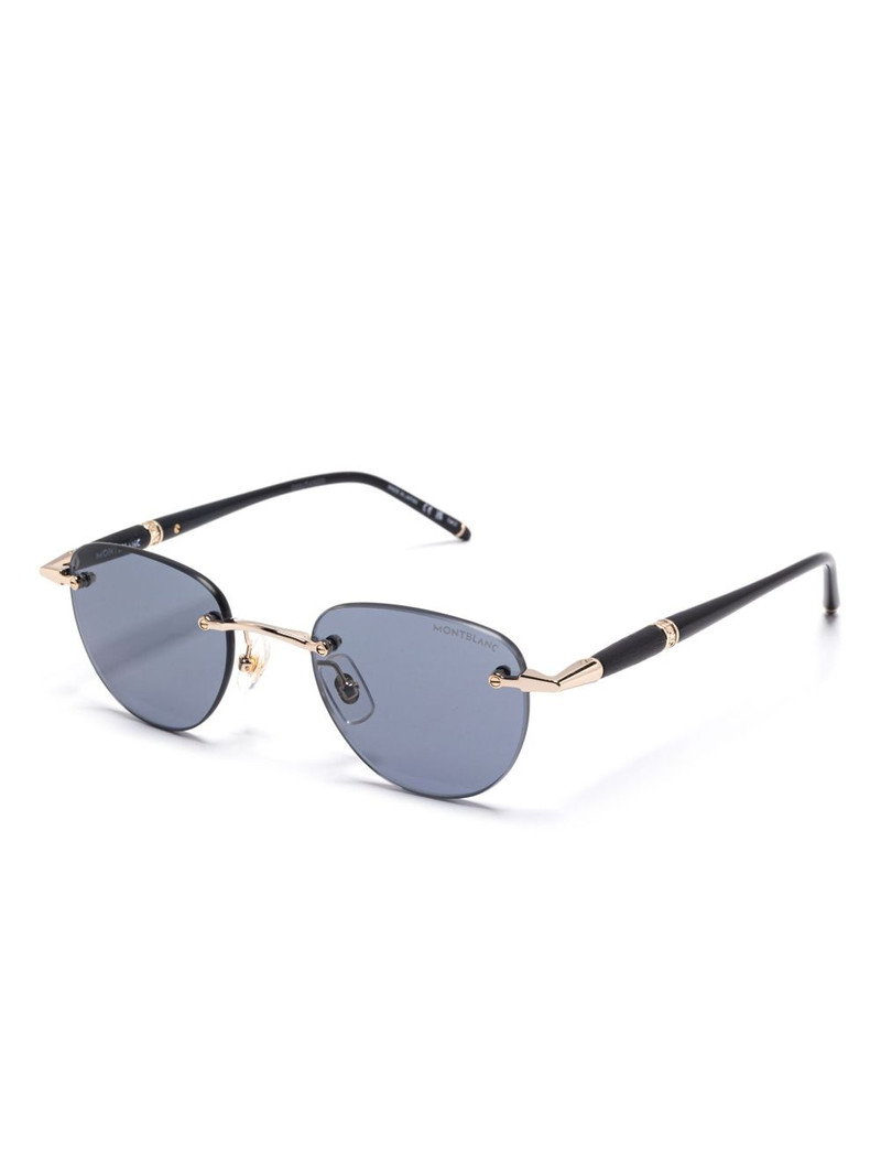 Montblanc rimless sunglasses outlook