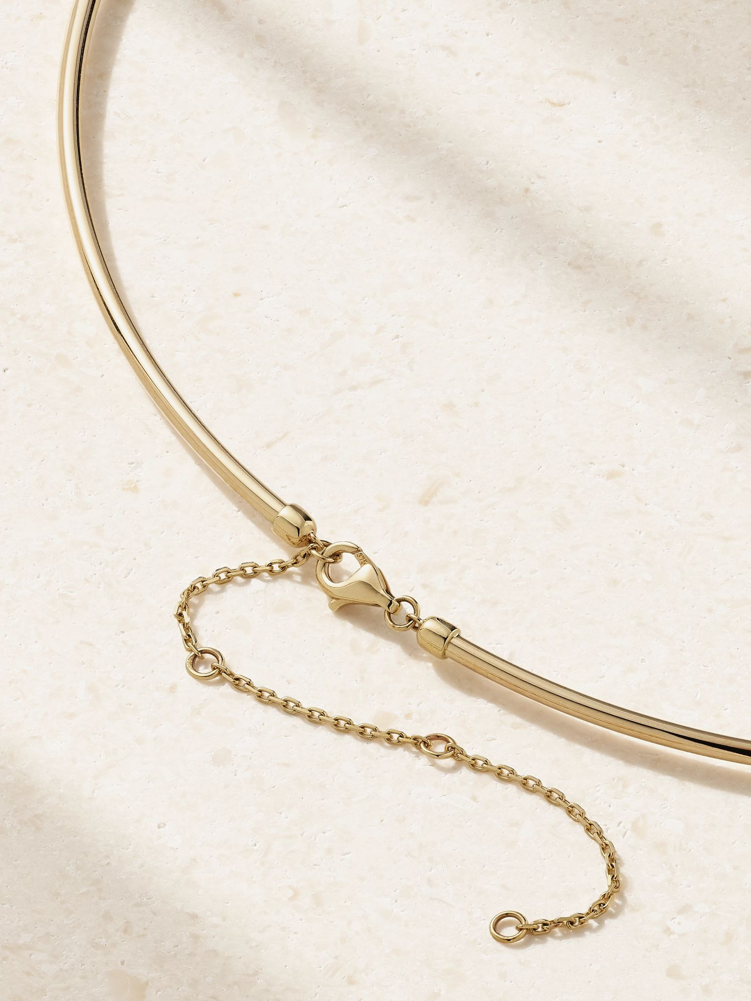 Crapaud 9-karat gold diamond choker Gold - 3