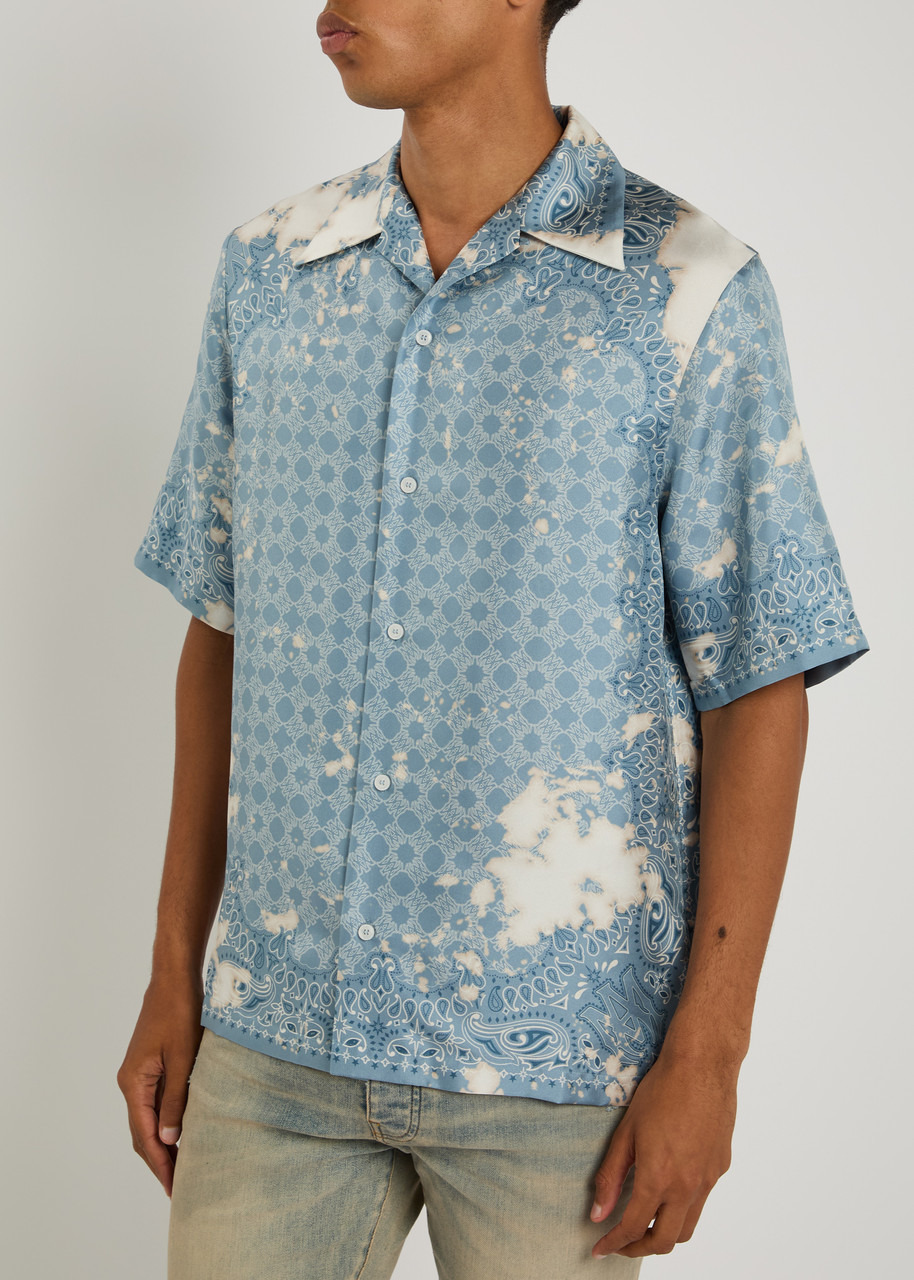Amiri Bandana Printed Silk-satin Shirt - 2