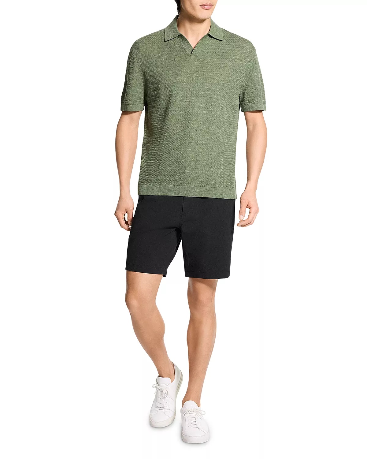 Brenan Linen Polo Shirt - 3