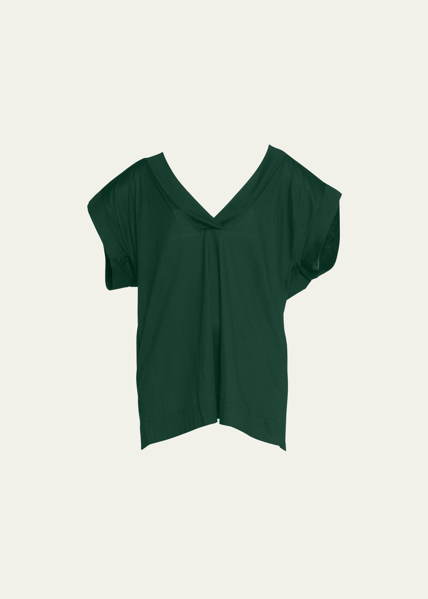 Renee V-Neck T-Shirt Coverup - 1