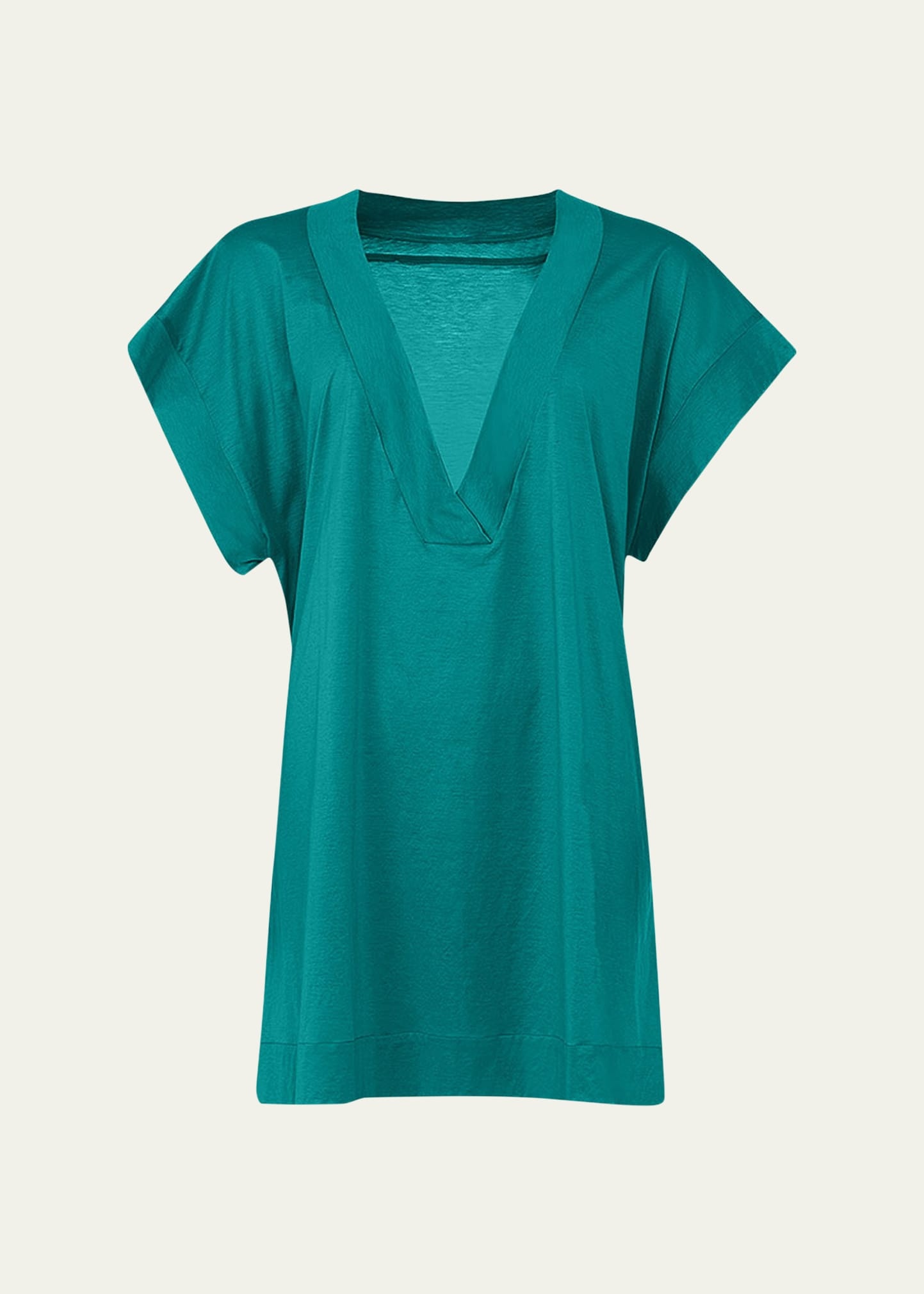 Renee V-Neck T-Shirt Coverup - 1