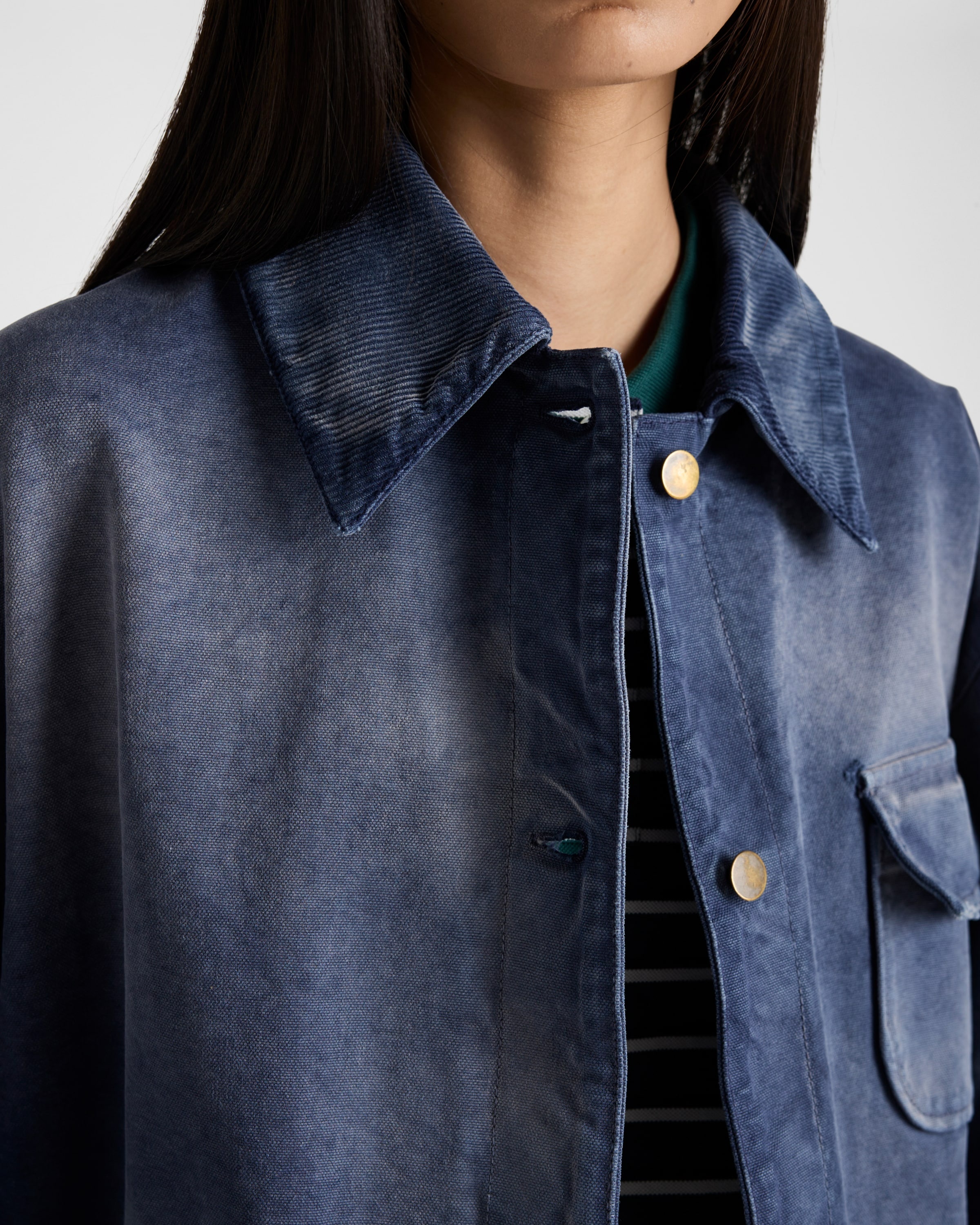 Canvas trucker jacket - 6