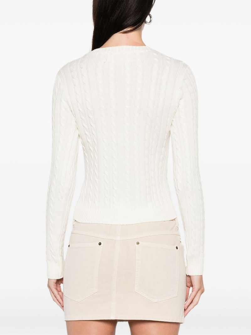 cable-knit sweater 4