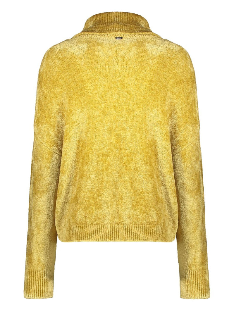 Herno high-collar long-sleeve sweater outlook