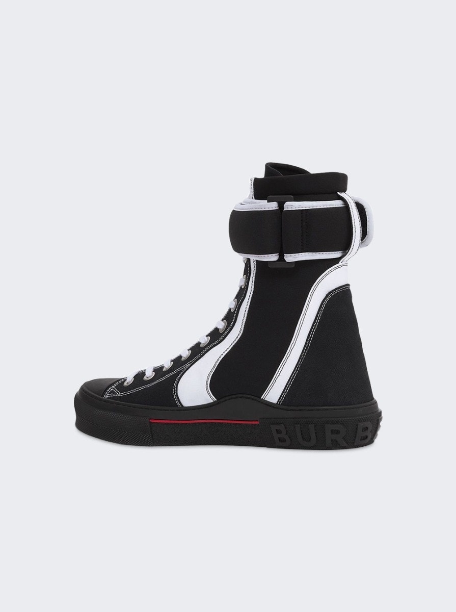 Sub High-top Sneakers Black And White - 5