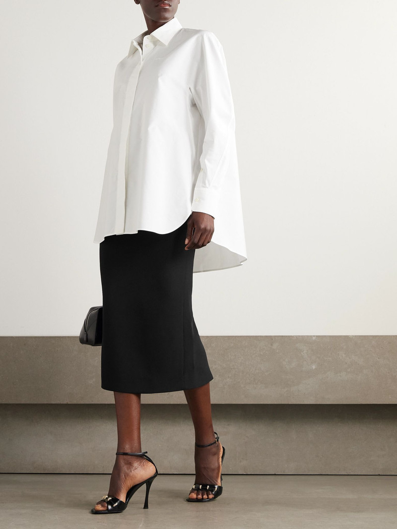 Givenchy Cady midi skirt Black outlook