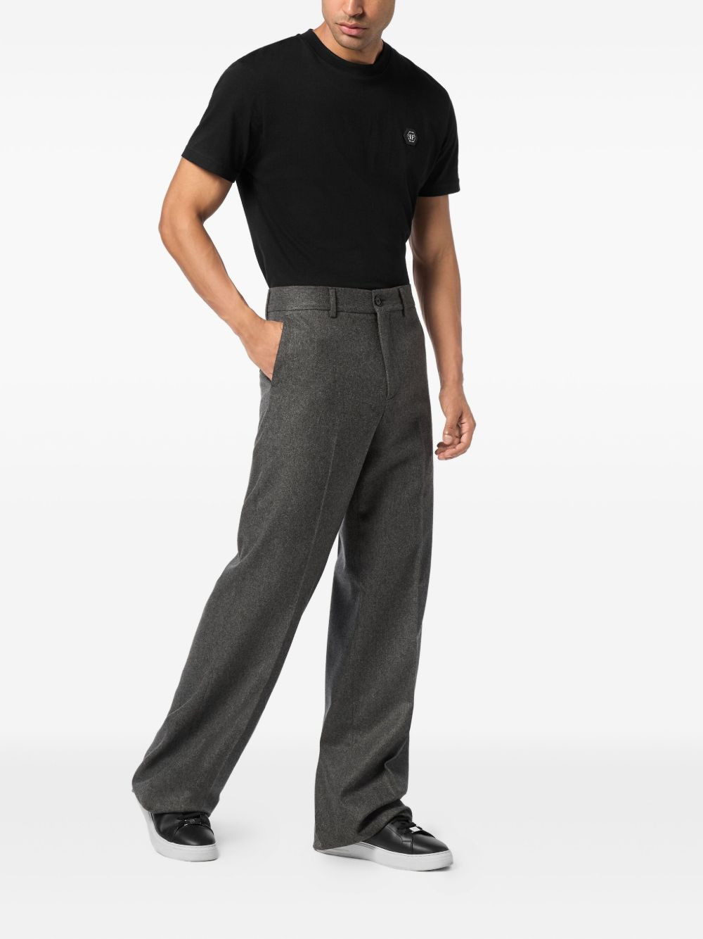 hexagon-logo trousers - 2