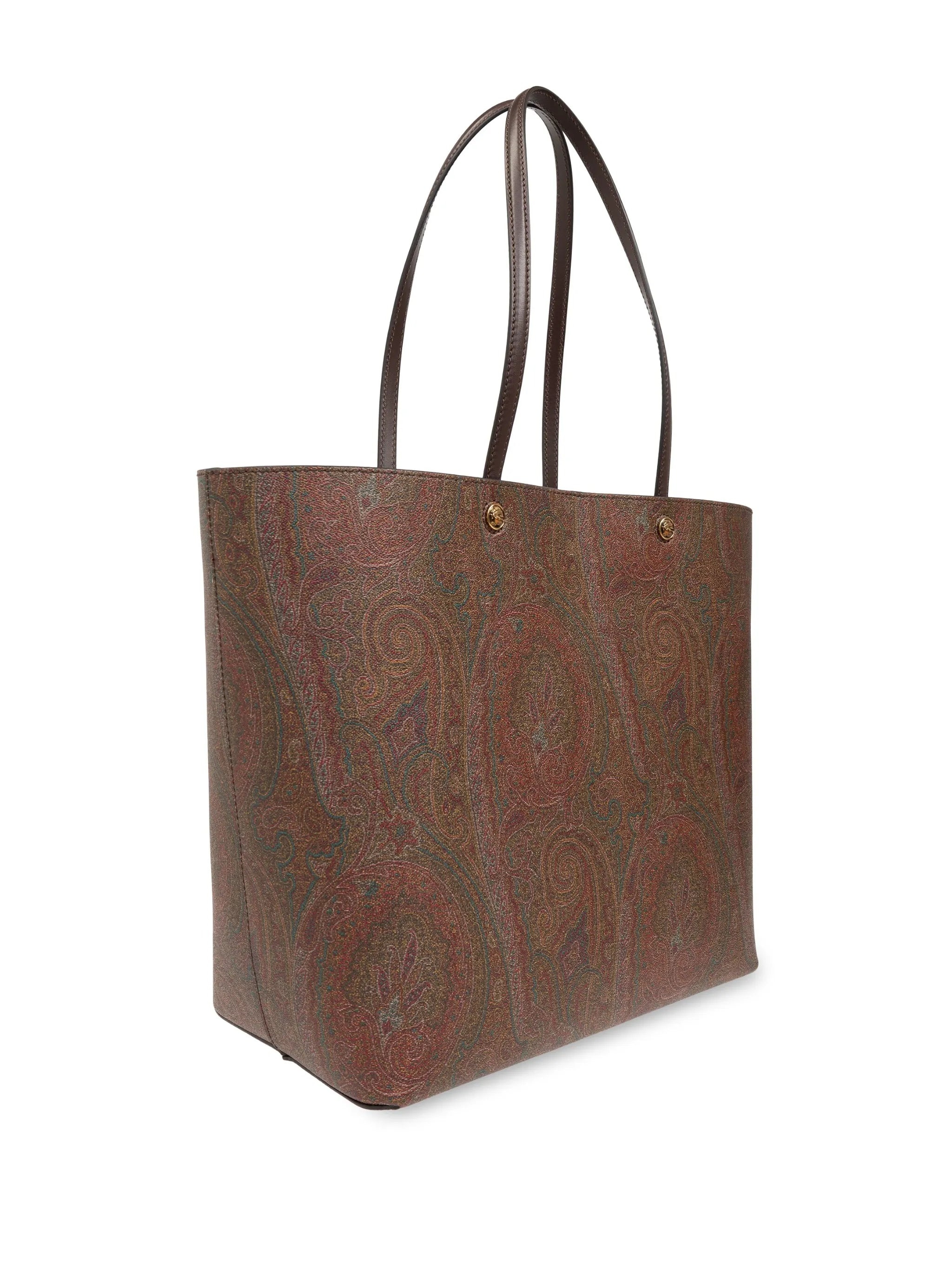 Paisley Print Tote Bag - 4