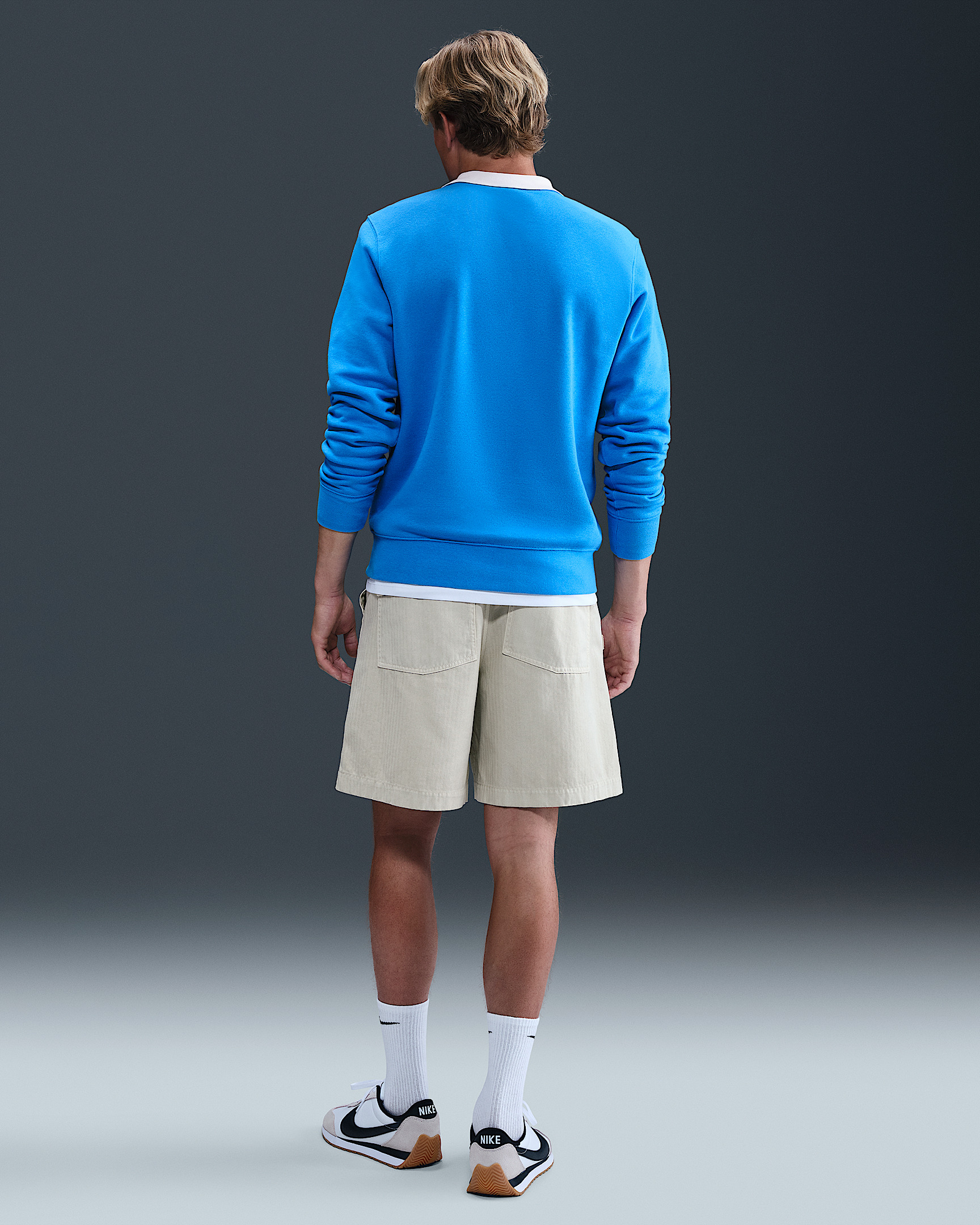 Nike Club Men's Fleece Crew - 5