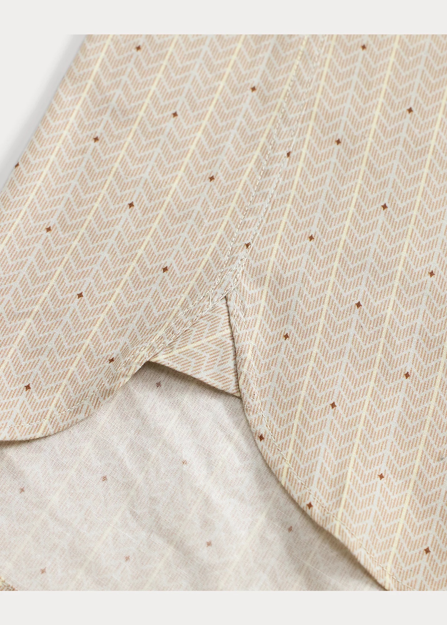 Slim Fit Print Woven Shirt - 9