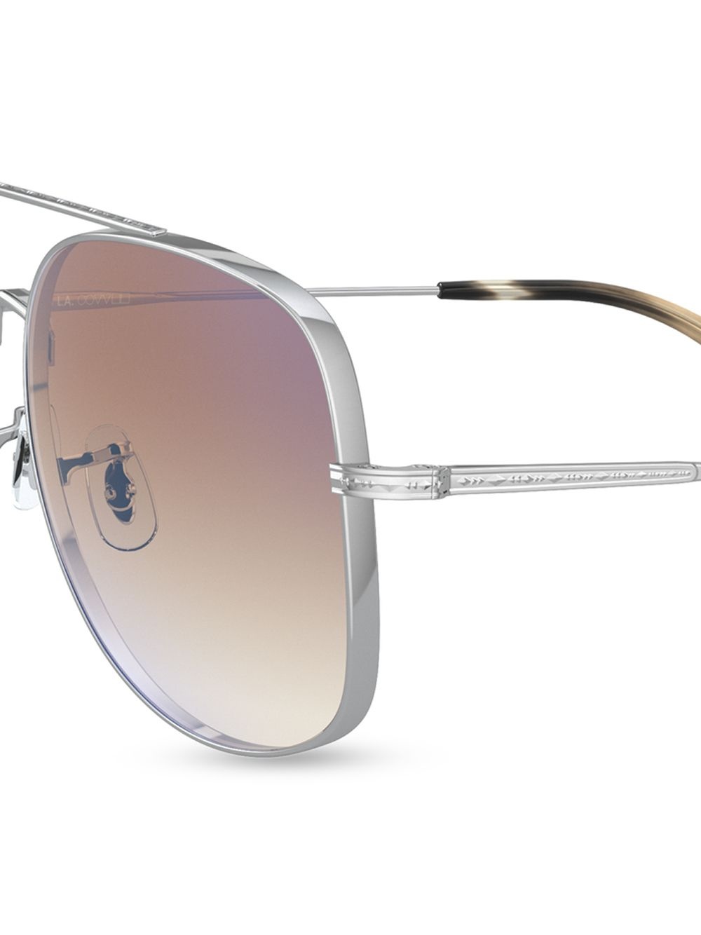 Taron aviator-frame sunglasses - 3