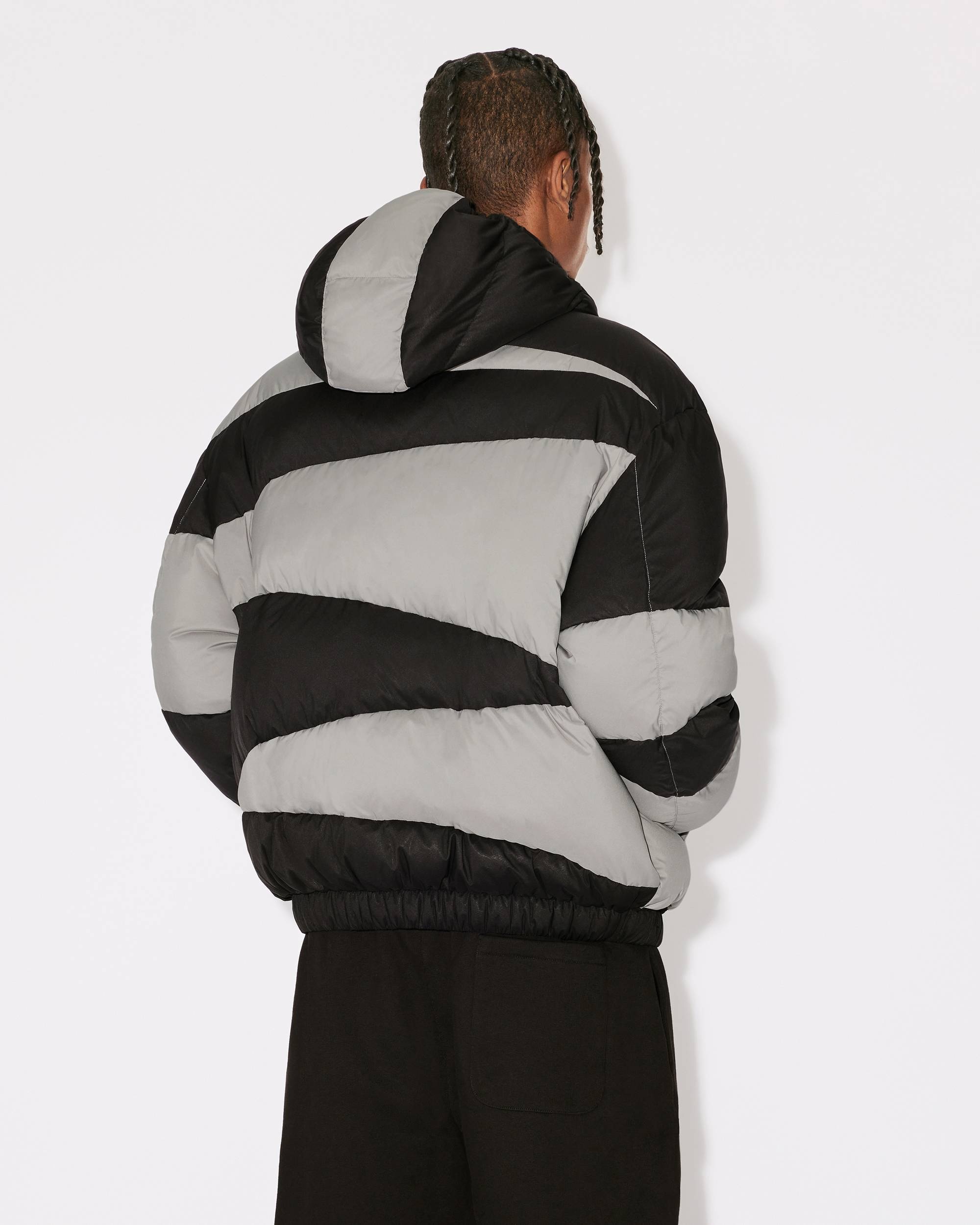 'KENZO Dazzle Stripe' hooded parka - 2