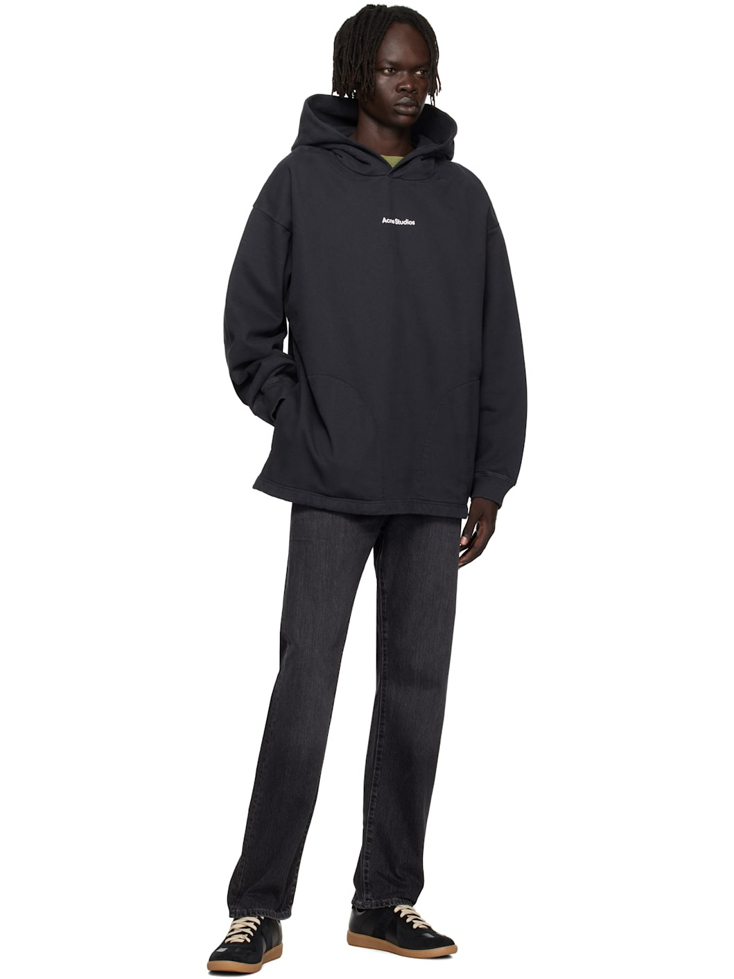 Black Stamp Hoodie - 4