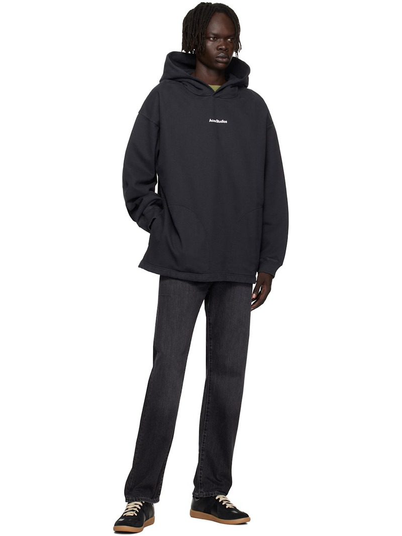 Acne Studios Black Stamp Hoodie outlook