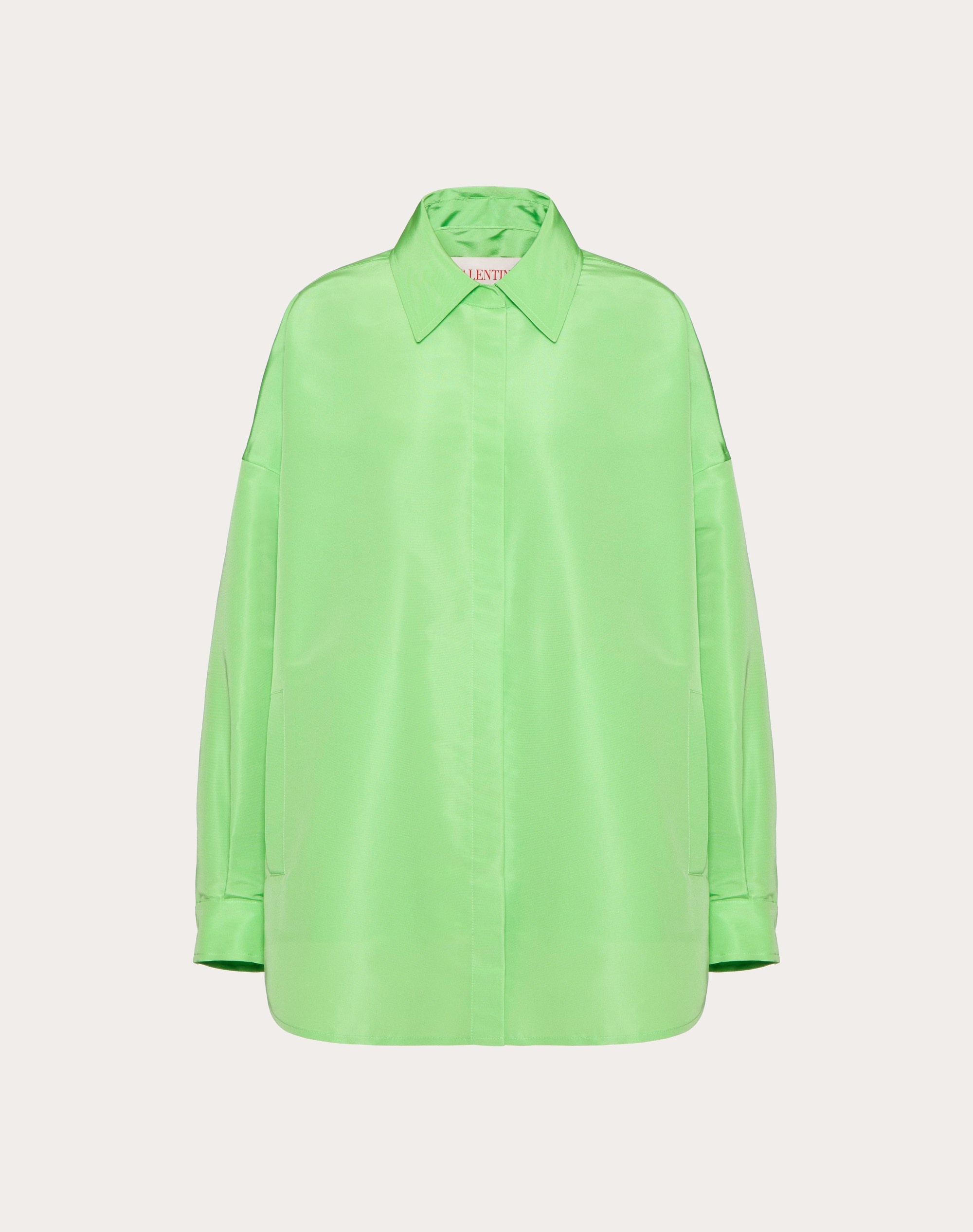 OVERSHIRT IN FAILLE - 1