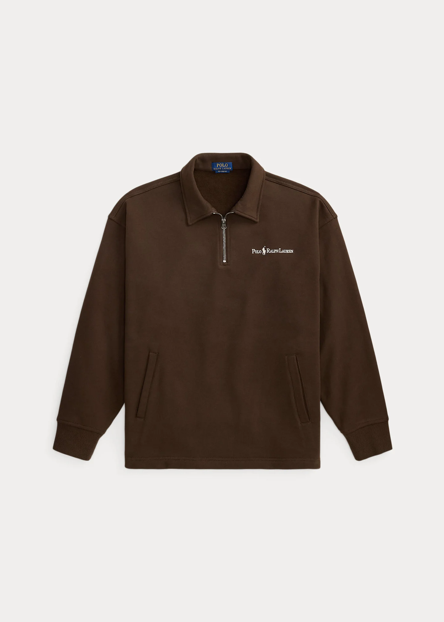 Relaxed Fit Logo Fleece Sweatshirt - 1