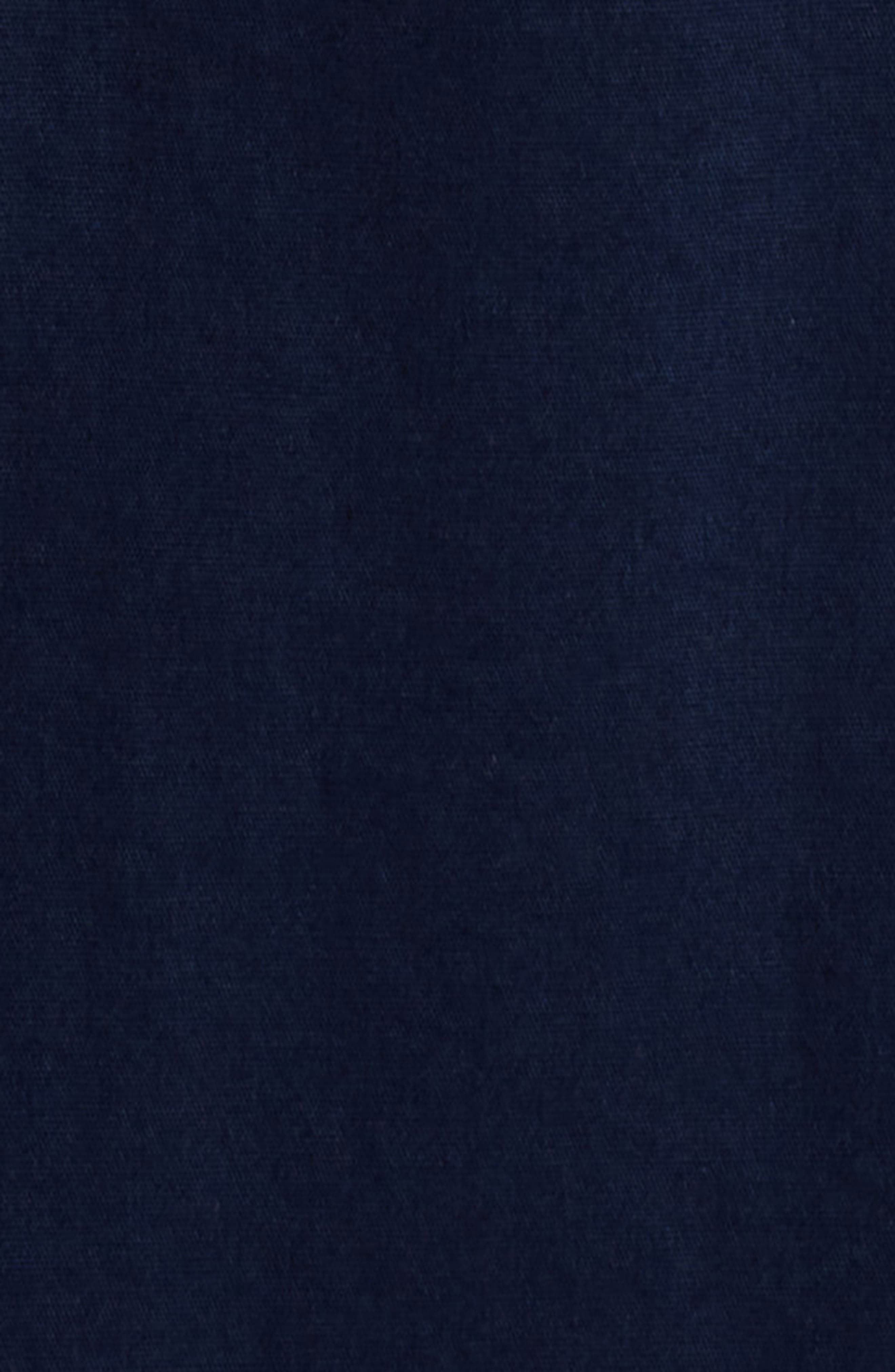 STAUD Joan A-Line Shirtdress in Navy at Nordstrom - 6