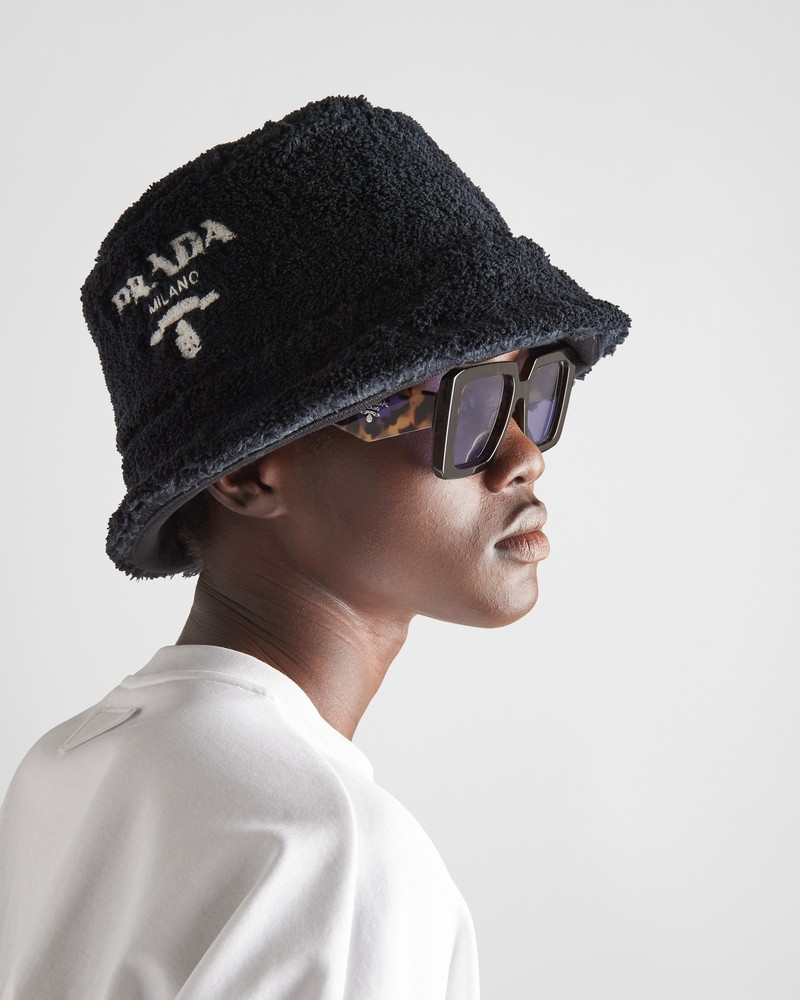 Prada Terrycloth bucket hat outlook