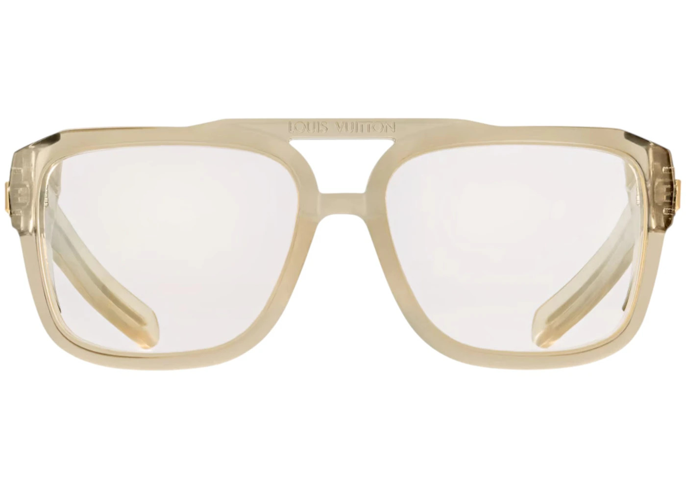 Louis Vuitton x Nigo LV Frog Pilot Sunglasses Camel - 2