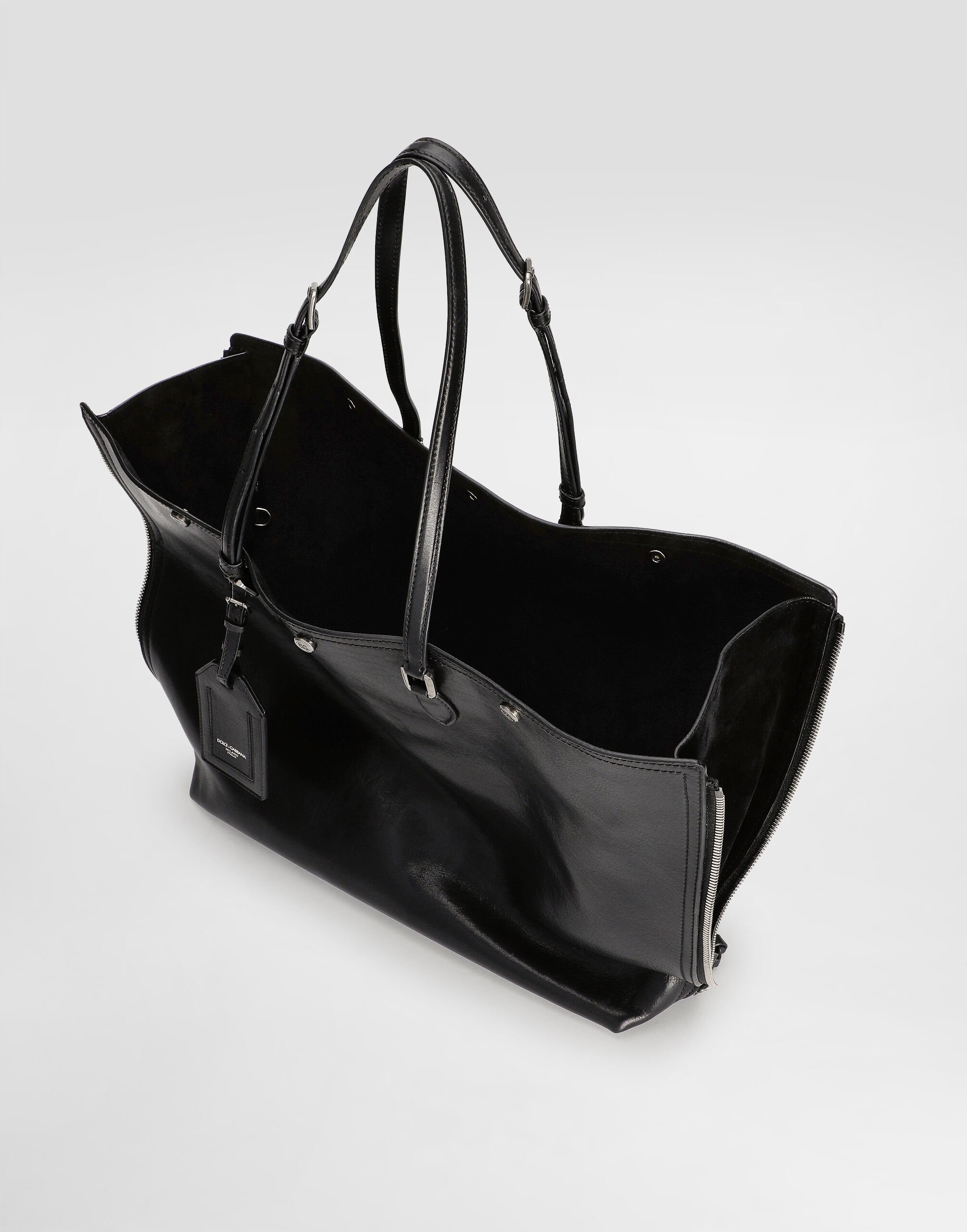 Atene calfskin shopping bag - 5