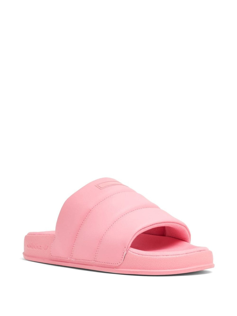 adidas embossed-logo open-toe slides outlook