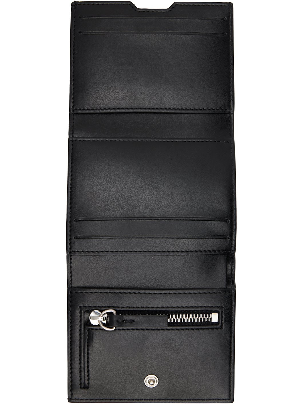 Black Trifold Wallet - 3