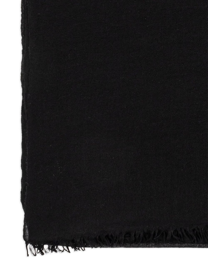 Isabel Marant frayed-edge cashmere scarf outlook