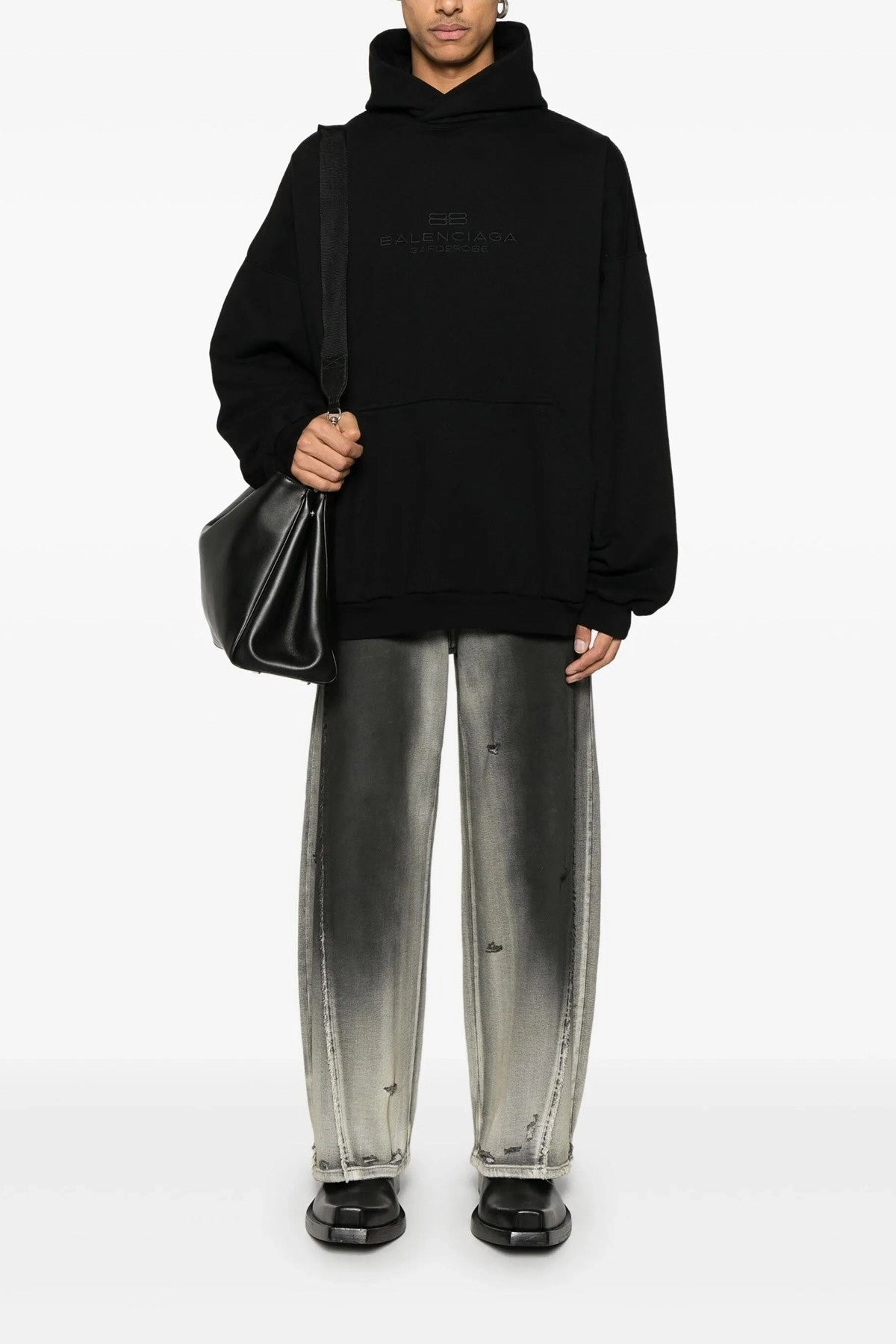 Balenciaga Men 'Bb Garderobe' Hoodie - 2