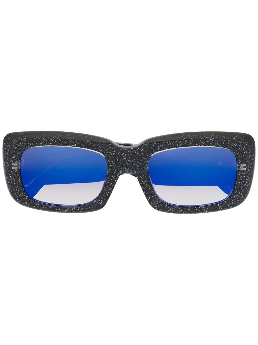 x Attico rectangular-frame sunglasses - 1