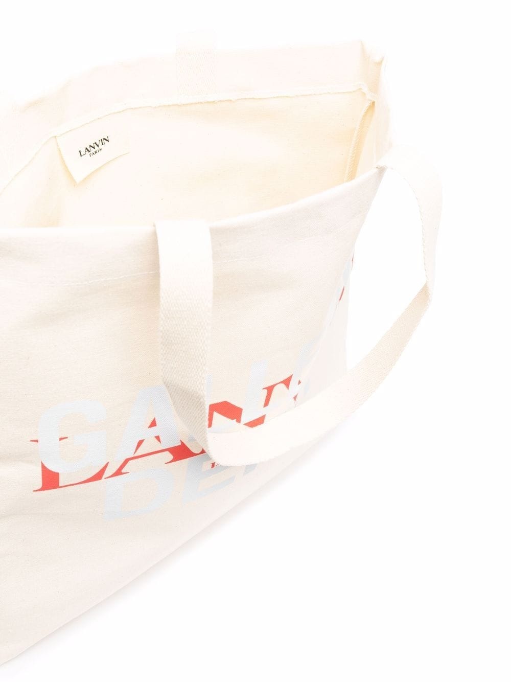 x GALLERY DEPT. logo-print cotton tote bag - 6