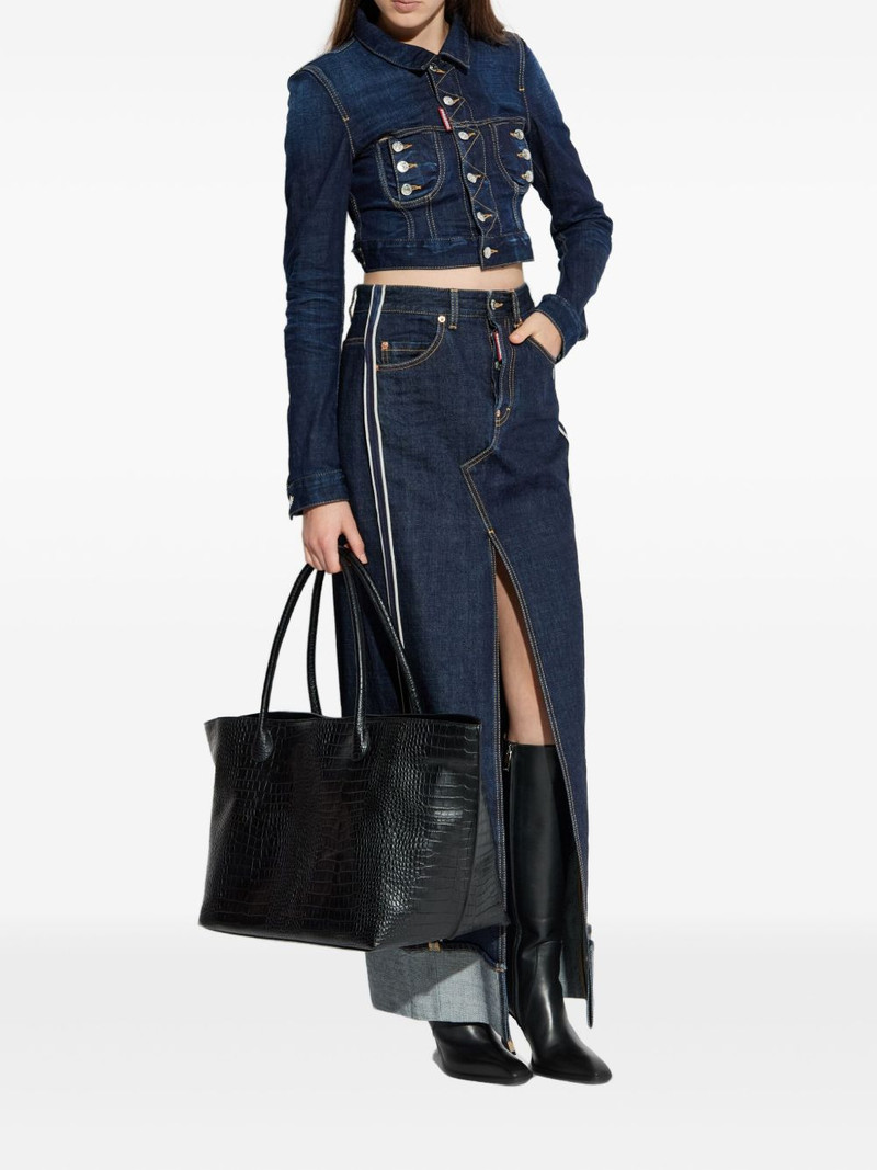 DSQUARED2 cropped denim jacket outlook
