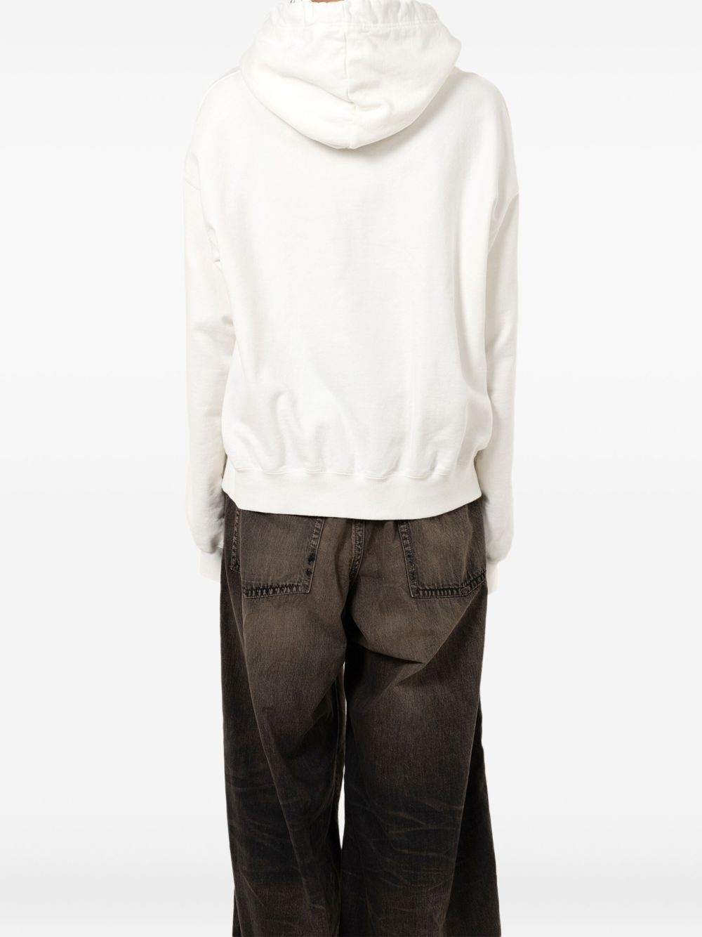 Happy Face-print hoodie - 3