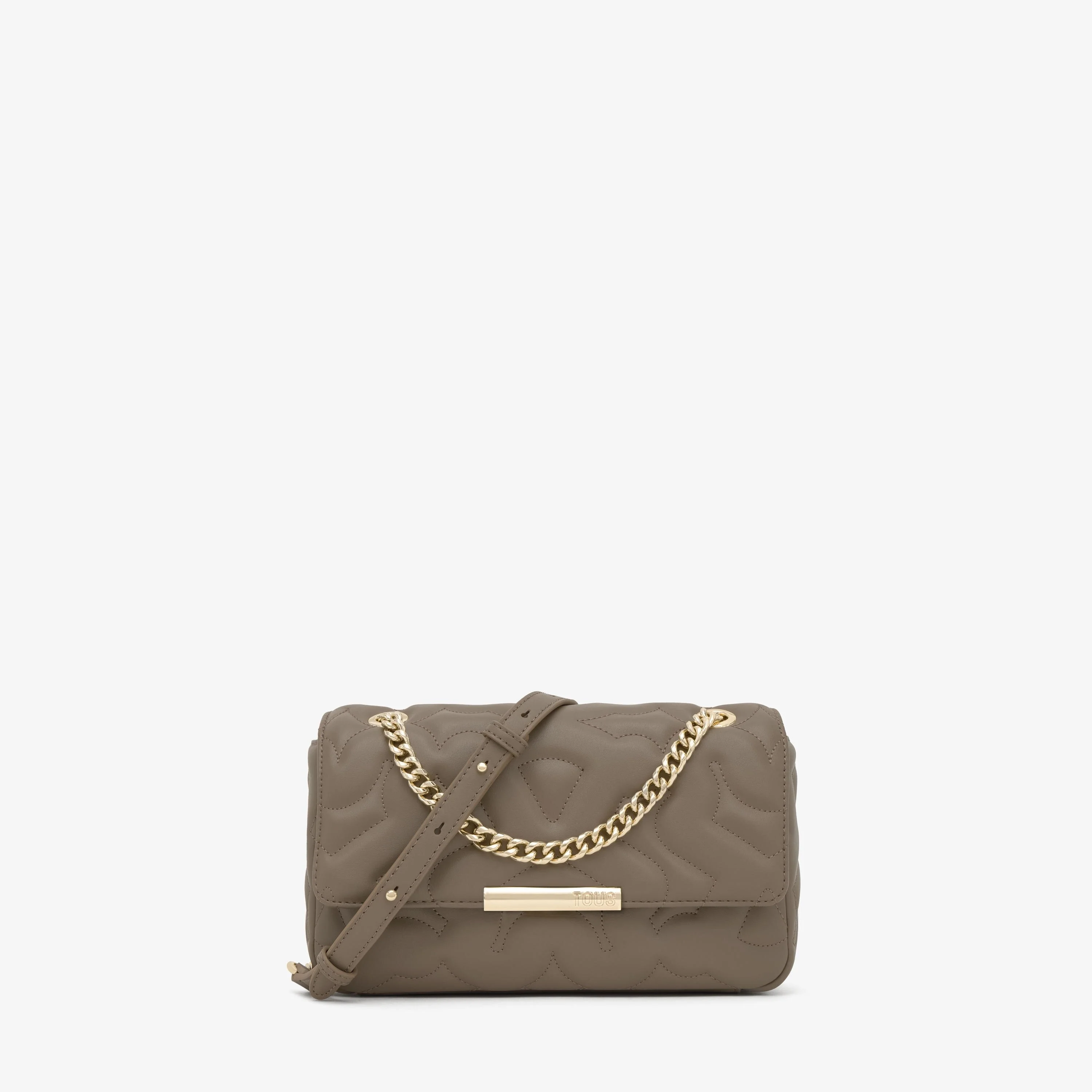Small taupe Crossbody bag TOUS Bear Dream - 1