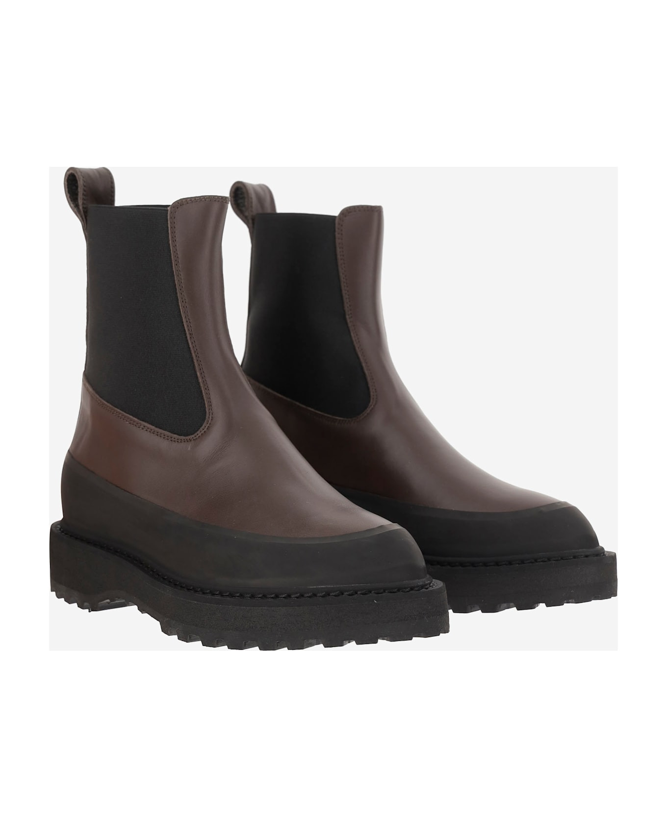 Leather Ankle Boots - 2