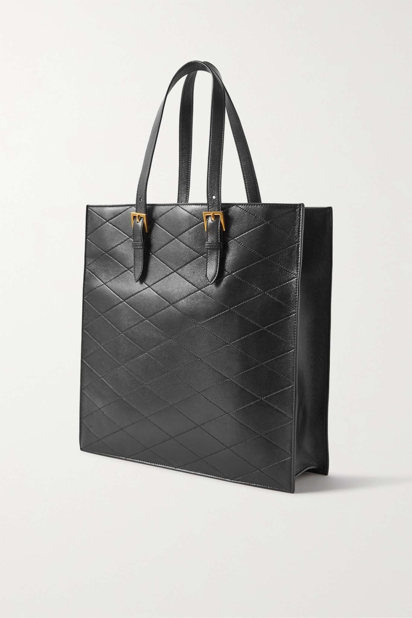 Talia quilted leather tote - 3