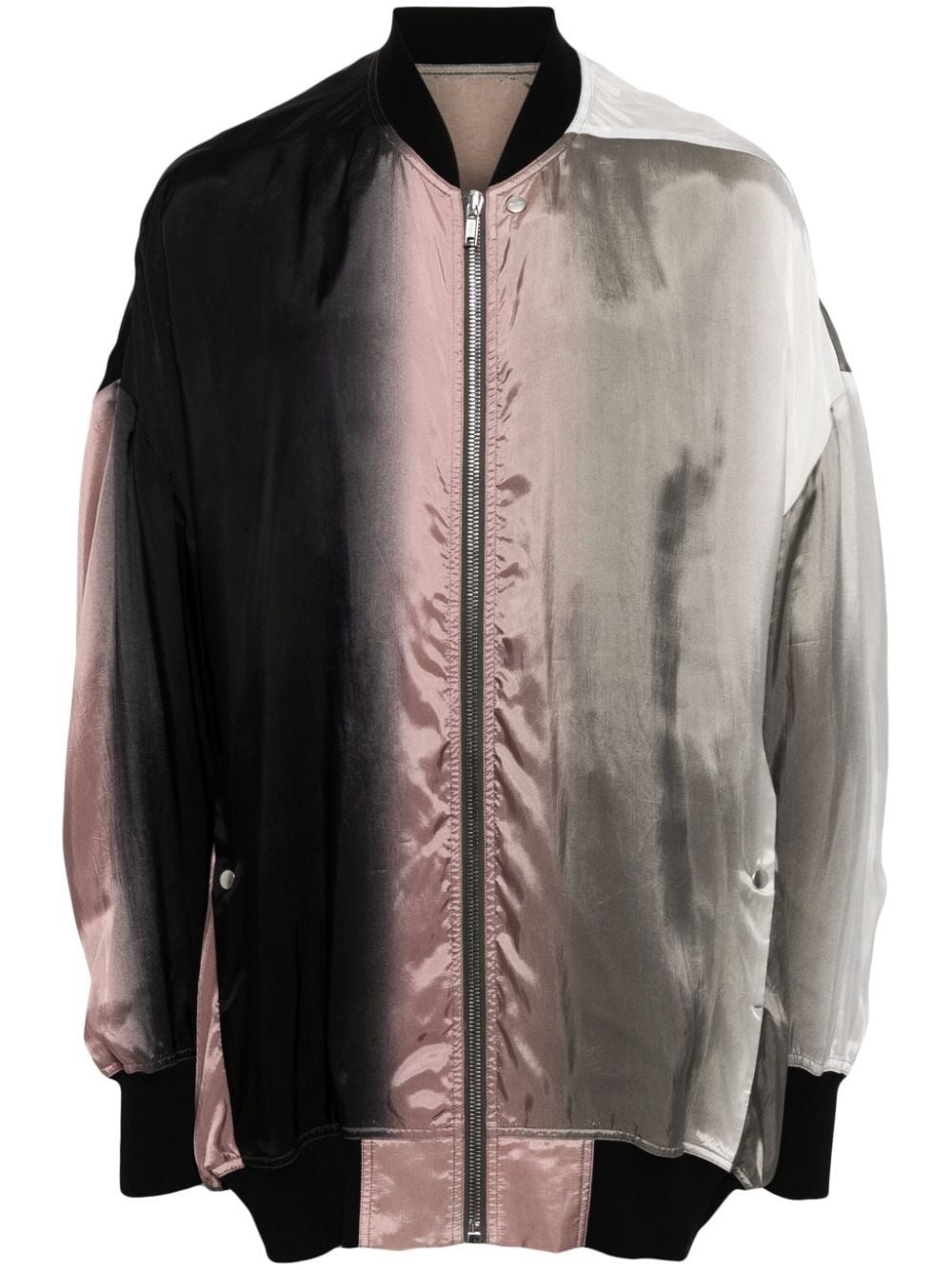 gradient-effect bomber jacket - 1
