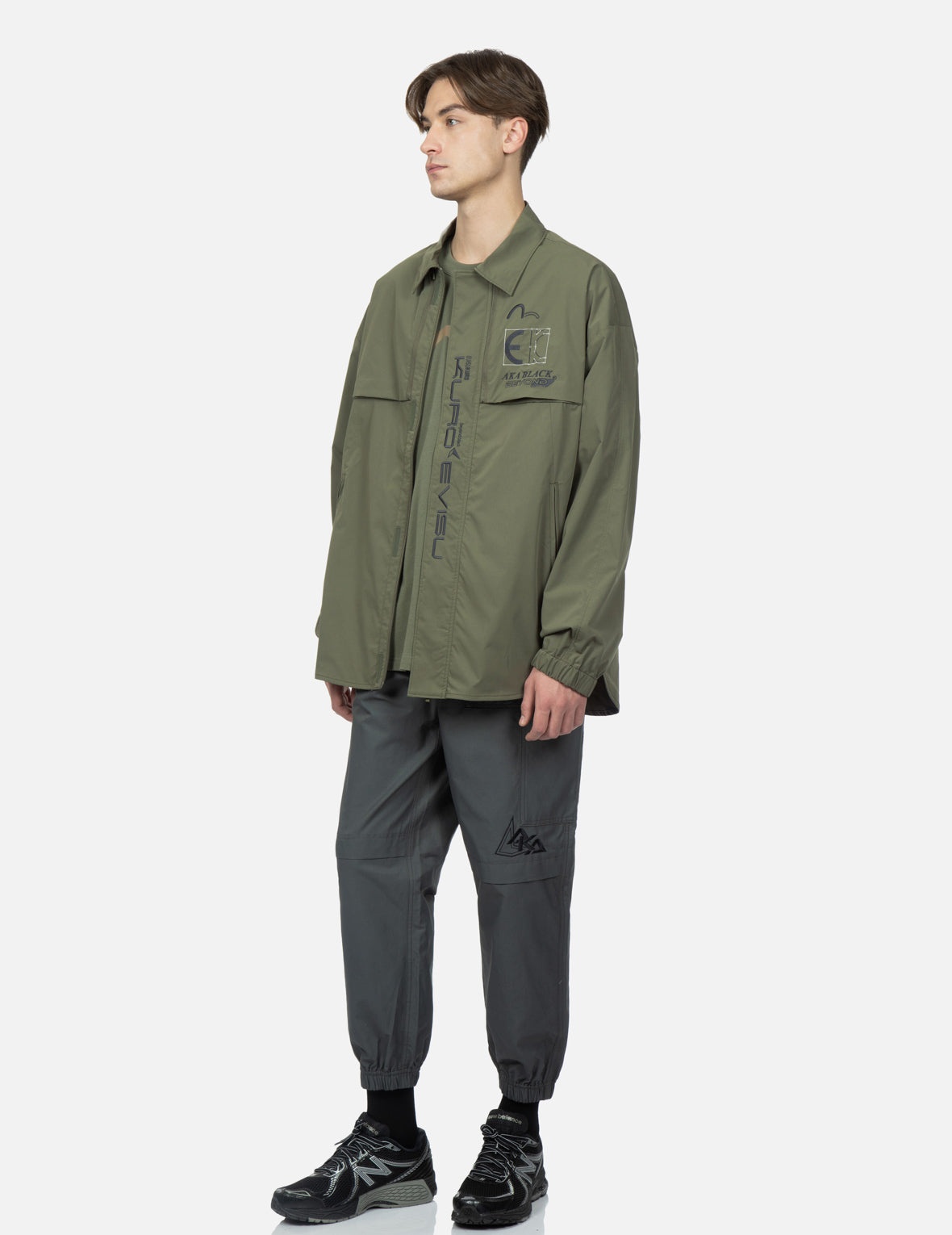 Logo Embroidery Shirt Jacket - 3