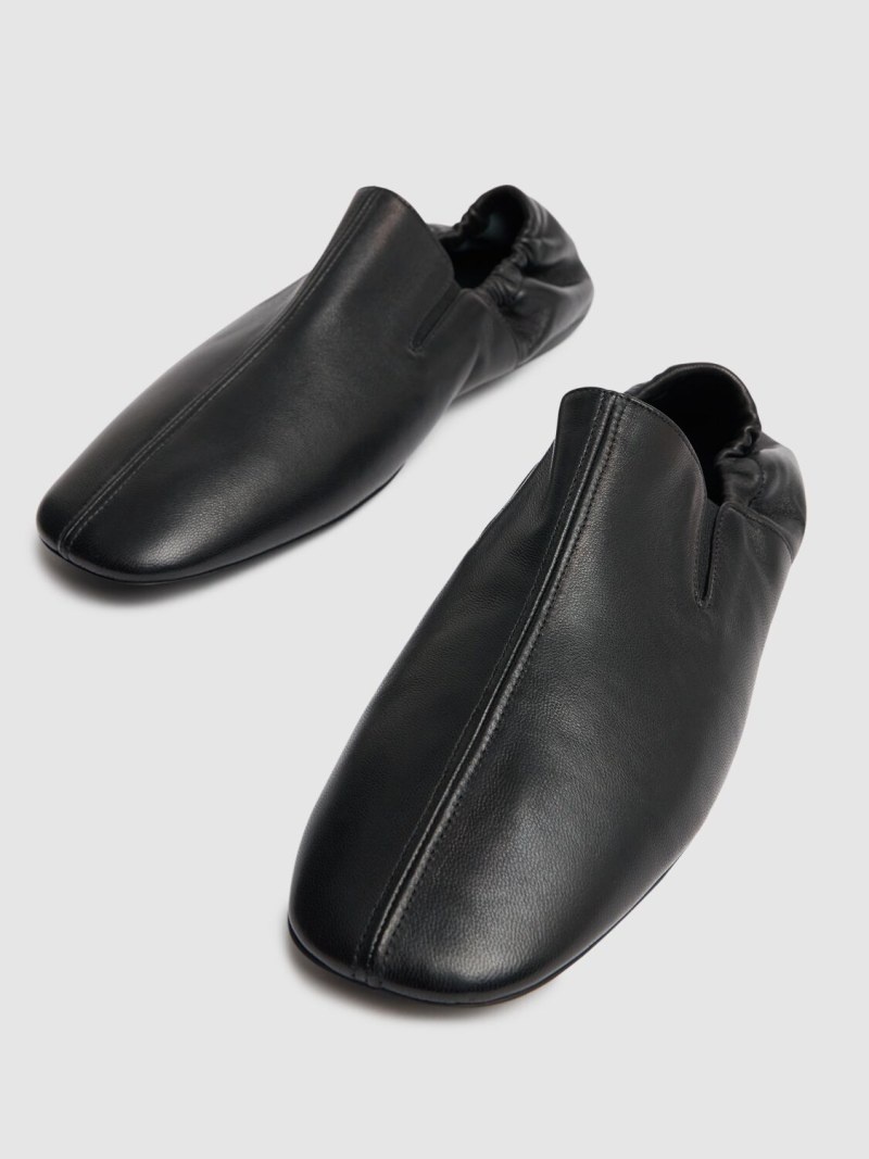 Smooth leather loafers - 2