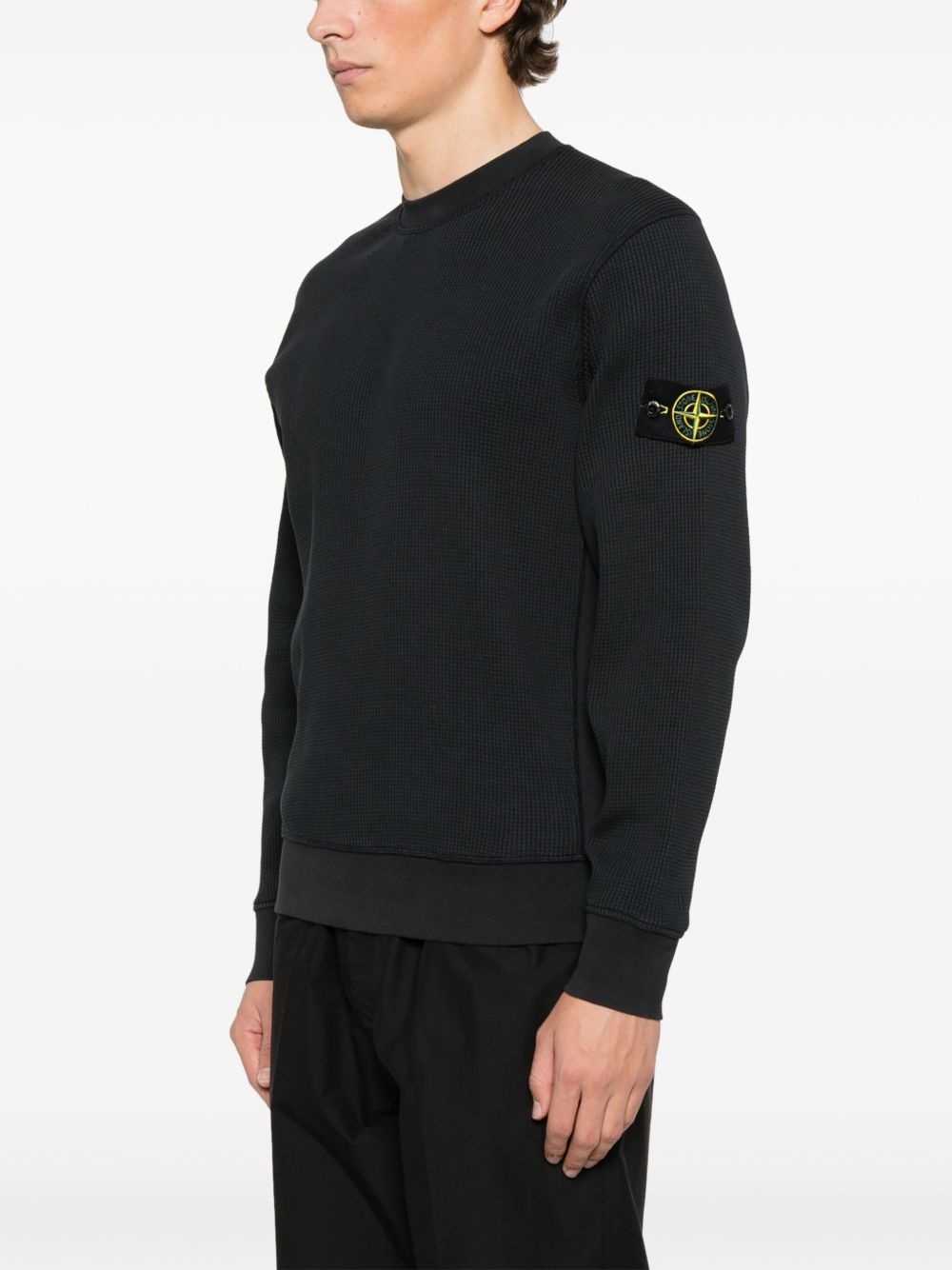 Compass-badge sweatshirt - 3