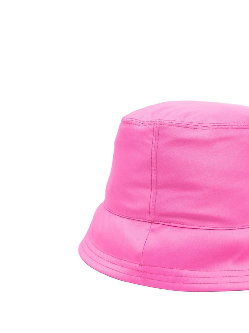 Off-White embroidered-logo bucket hat outlook