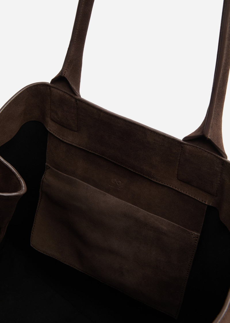 Large Tote Bag in Suede 4