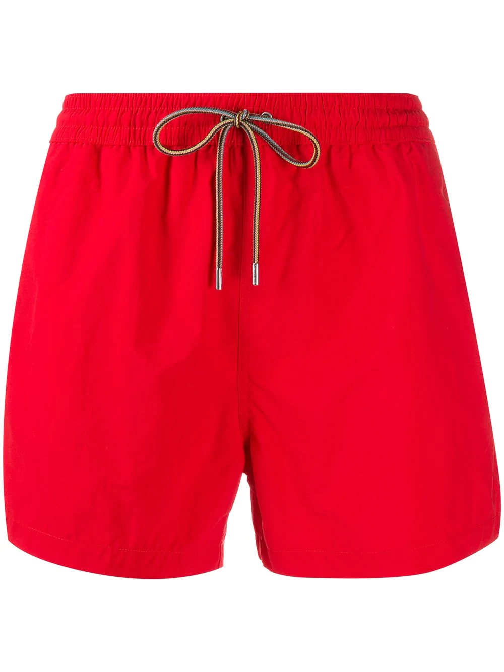 drawstring waist swimming trunks - 1